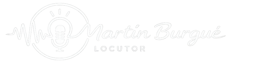 Martín Burgué - Locutor